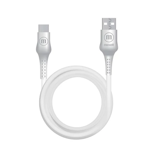 MAXELL adatkábel, Jelleez, USB-C, fehér