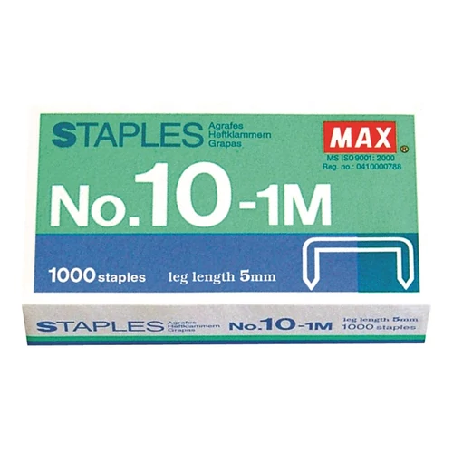 MAX 10-1 Tűzégépkapocs - 1000 db/doboz