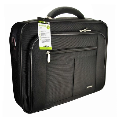 MAX MOBILE Max Line Notebook Táska Bussines 17,3"-ig, fekete