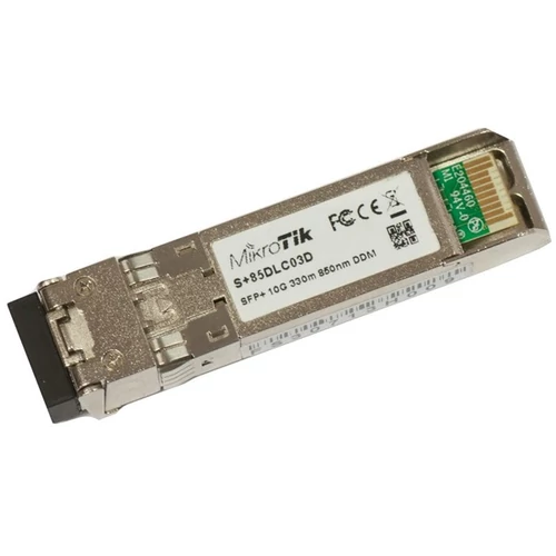 MIKROTIK SFP module - S+85DLC03D - 10G, Dual LC, 300m, SFP+, MM, 850nm