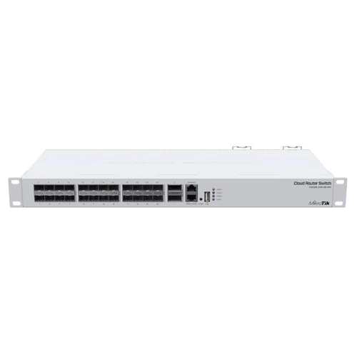 MIKROTIK Switch - CRS326-24S+2Q+RM - 1xGbitLAN, 24xSFP+, 2xQSFP+,  RouterOS / SwitchOS L5, Layer 3, Rackmountable