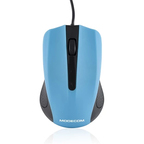 MODECOM Vezetékes egér optikai M9 USB, 1000dpi, Kék