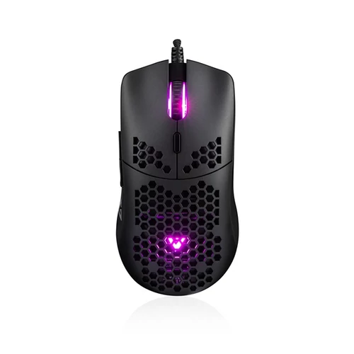 MODECOM Volcano Vezetékes egér optikai Shinobi 3327 USB, 6400dpi, Fekete