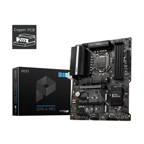 MSI Alaplap S1200 Z590-A PRO Intel Z590, ATX