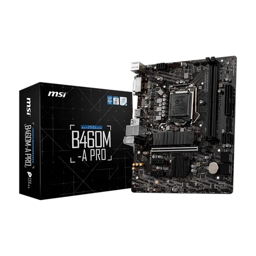 MSI Alaplap S1200 B460M-A PRO Intel B460M, mATX