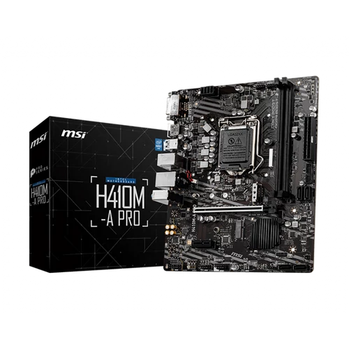 MSI Alaplap S1200 H410M-A PRO Intel H410, mATX