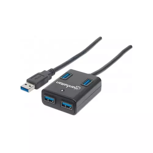 Manhattan USB 3.0 HUB 4 portos passzív