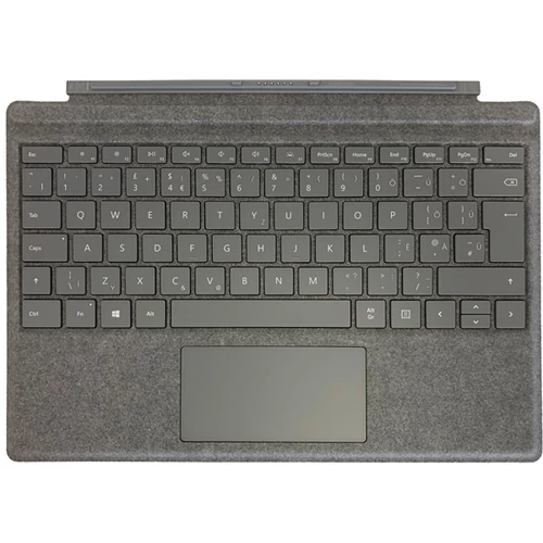 Microsoft Surface Pro Type Cover /Platinum UK/Ireland + HUN