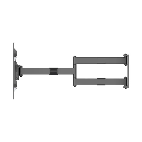 Multibrackets Long Reach 910 mm fali konzol, karos, dual, dönthető, forgatható 50"-90", fekete