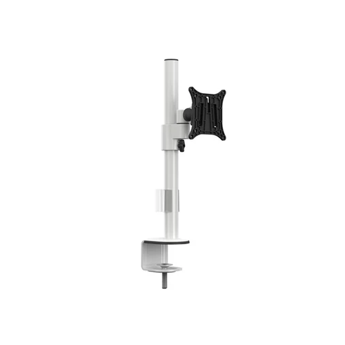 Multibrackets asztali rögzítő Officeline Single, dönthető, forgatható konzol, 15" - 30", fehér