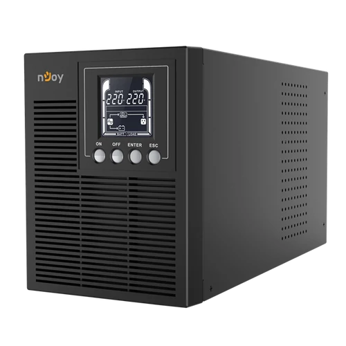 NJOY Szünetmentes ECHO PRO 1000, 1000VA, 800W, Online, LCD display