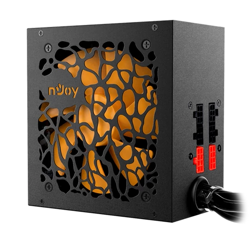 NJOY Tápegység Theta Series 650W, 12cm, 20+4, Aktív PFC