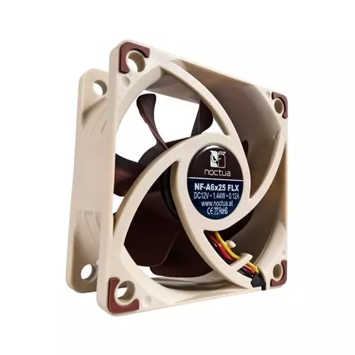 NOCTUA Rendszerhűtő ventilátor 6cm, NF-A6X25-FLX