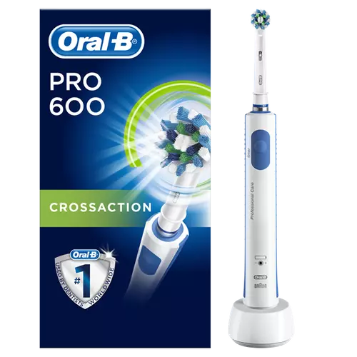 ORAL-B Pro600 Elektromos Fogkefe (CrossAction® fejjel)
