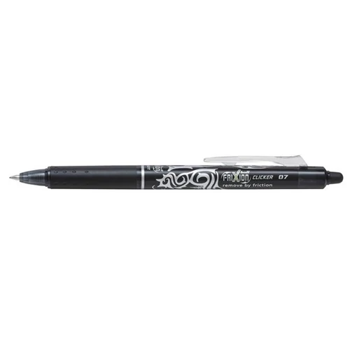 PILOT Rollertoll, 0,35 mm, törölhető,"Frixion Clicker", fekete
