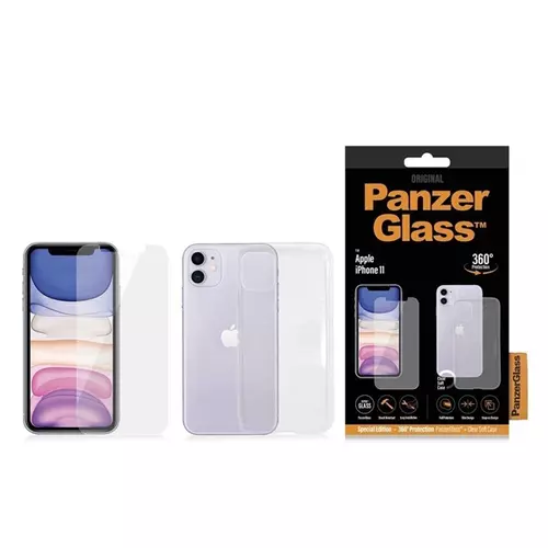 Panzerglass kijelzővédő, Apple iPhone 11 ,+ tok