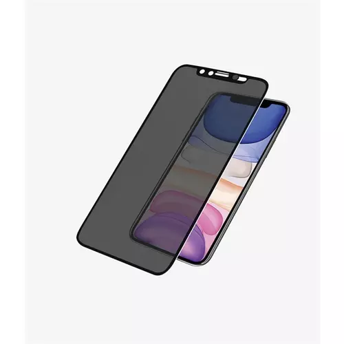 Panzerglass kijelzővédő, Apple iPhone XR/11 Case Friendly, CamSlider Betekintésvédő, Fekete