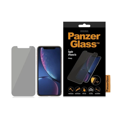 Panzerglass kijelzővédő, Apple iPhone XR Betekintésvédő,