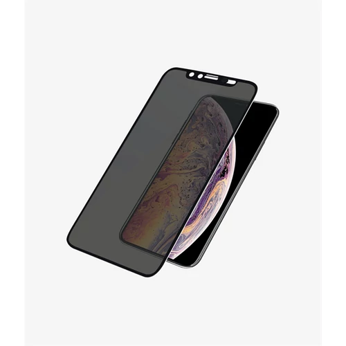 Panzerglass kijelzővédő, Apple iPhone X/Xs Case Friendly, Betekintésvédő, CamSlider Fekete