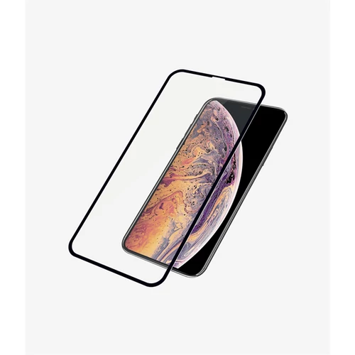 Panzerglass kijelzővédő, Apple iPhone Xs Max Case Friendly, Fekete