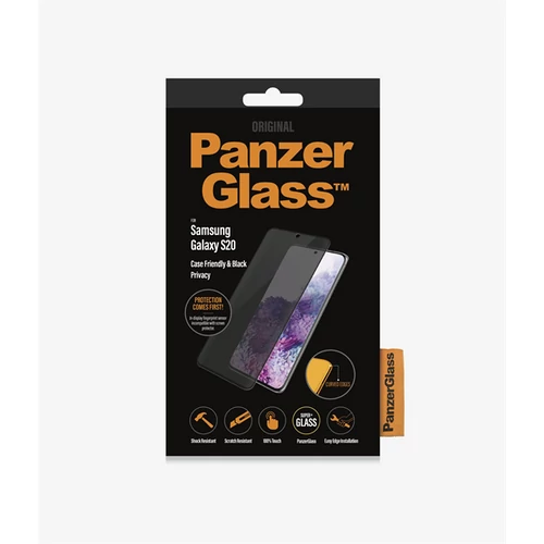 Panzerglass kijelzővédő, Samsung Galaxy S20 Case Friendly, Black