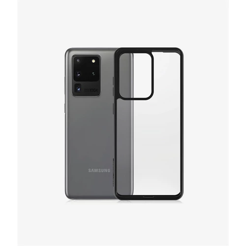 Panzerglass tok, ClearCase w. BlackFrame Samsung Galaxy S20 Ultra