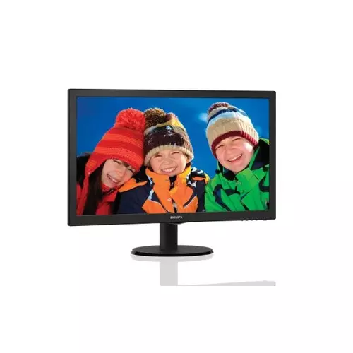PHILIPS TFT-LCD monitor 23.6" 243V5LHAB, 1920x1080, 16:9, 1000:1, 250cd/m2, 5ms, VGA/DVI-D/HDMI, hangszóró