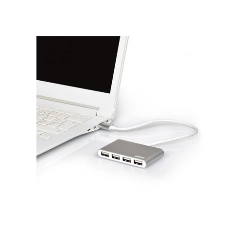 Port Designs-Port Connect USB HUB - 4 ports 2.0 - szürke