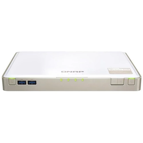 QNAP NASBOOK 4 fiókos(SSD) TBS-453DX-8G Celeron 4x1.5 GHz, 8GB RAM, 1x100/1000, 1 x 10GBASE-T, 3xUSB3.2, 4xUSB2.0