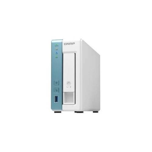 QNAP NAS 1 fiókos TS-131K 4x1.7 GHz, 1GB RAM, 1x100/1000, 3xUSB3.2