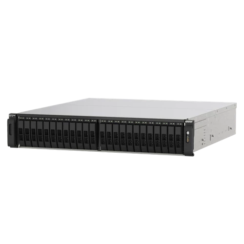 QNAP NAS 24 fiókos TS-h2490FU-7302P-64G AMD 16x3,0GHz, 8x8GB RAM, 4x25GbE SFP28