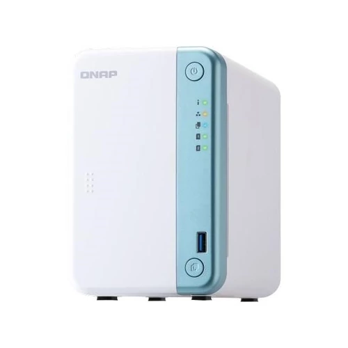 QNAP NAS 2 fiókos TS-251D-2G Celeron 2x2.0 GHz, 2GB RAM, 1x100/1000, 2xUSB3.2, 3xUSB2.0