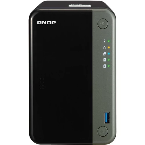 QNAP NAS 2 fiókos TS-253D-4G Celeron 4x2.0 GHz, 4GB RAM, 2x2.5GbE, 2xUSB3.2, 3xUSB2.0