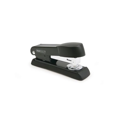 RAPESCO Tűzőgép, 24/6, 26/6, 20 lap, fém, RAPESCO "Minno Half-Strip", fekete
