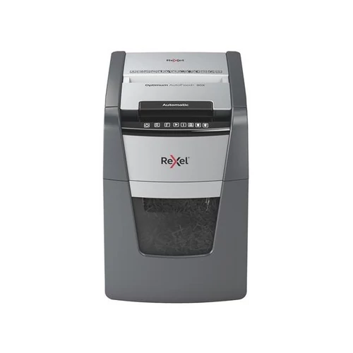 REXEL Iratmegsemmisítő, konfetti, 90 lap, "Optimum AutoFeed+ 90X"