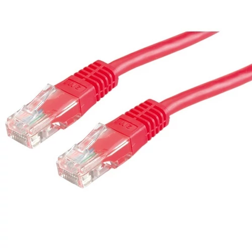 ROLINE kábel UTP CAT5e 10m piros