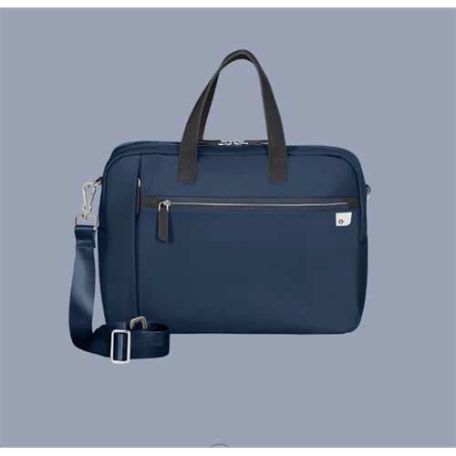 SAMSONITE Aktatáska 130663-1549, ECO WAVE BAILHANDLE 2 COMP 15.6" MIDNIGHT BLUE