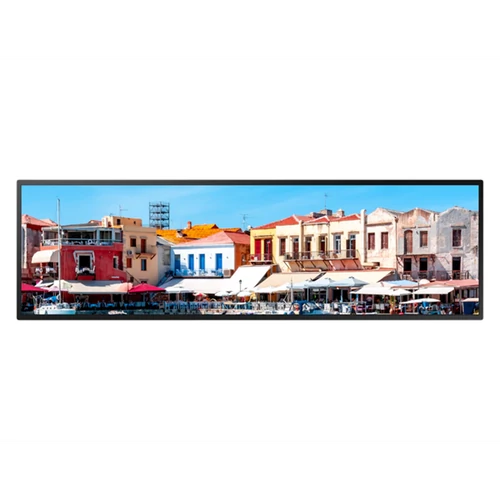 SAMSUNG 24/7 LFD 37" SH37R, 1920x540, 700cd/m2, 4000:1, 6.5ms, 60Hz, 2xHDMI/DP/USB/RS232 /RJ45/IR/WiFi, Pivot