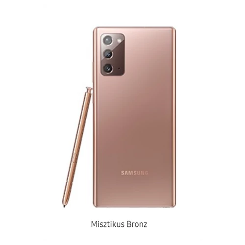 SAMSUNG Okostelefon Galaxy Note20 (Dual SIM) 256GB, Misztikus Bronz
