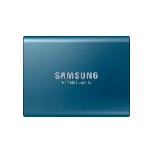 SAMSUNG Hordozható SSD T5 USB 3.1 500GB, Kék