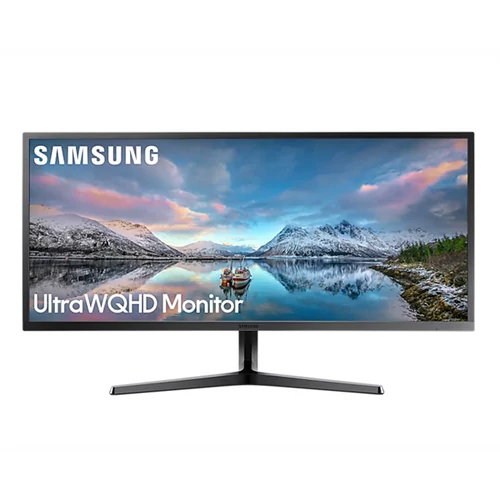 SAMSUNG VA monitor 34,1" SJ55W, 3440x1440, 21:9, 300cd/m2, 4ms, 75Hz, 3000:1, DP/2xHDMI, AMD FreeSync