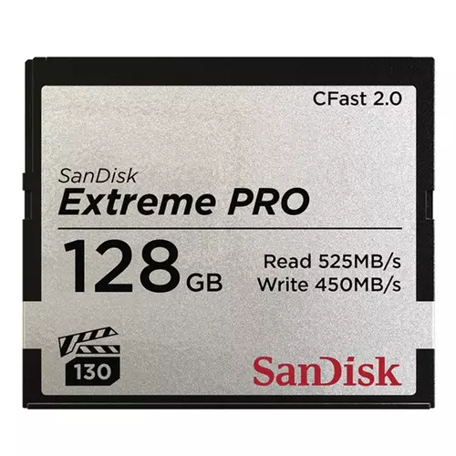 SANDISK Memóriakártya CF EXTREME Pro CFast 2.0  128GB, VPG130, 525MB/S