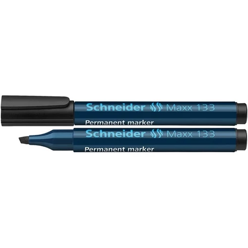 SCHNEIDER Alkoholos marker, 1-4 mm, vágott, SCHNEIDER "Maxx 133", fekete