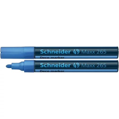 SCHNEIDER Krétamarker, 2-3 mm, SCHNEIDER "Maxx 265", világos kék