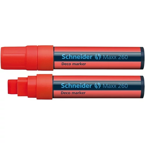 SCHNEIDER Krétamarker, 5-15 mm, SCHNEIDER "Maxx 260", piros
