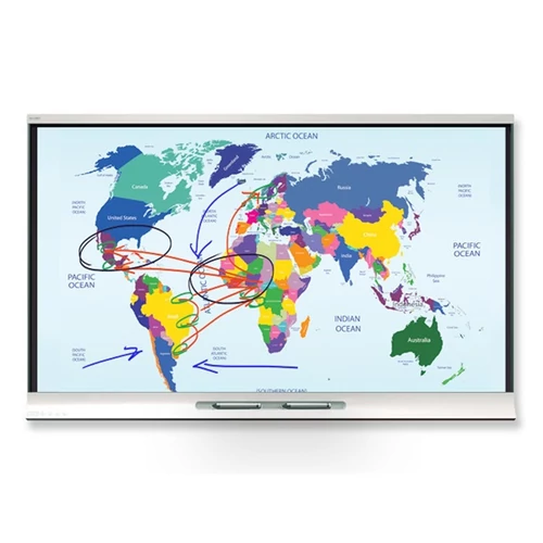 SMART Board 6065 interaktív kijelző, 65",  iQ és SMART Learning Suite, Intel Compute Card (i5) + Win10 Pro