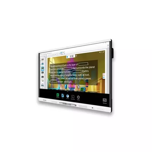 SMART Board MX275 interaktív monitor, 75", 3840x2160, 8ms,  iQ és SMART Learning Suite csomaggal