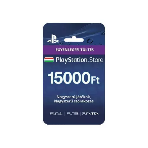 SONY PSN PlayStation Live Card (PS4) 15000 Ft