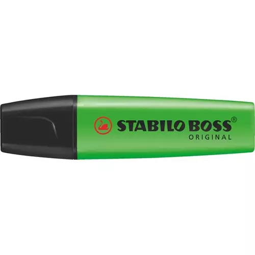 STABILO Szövegkiemelő, 2-5 mm, STABILO "Boss", zöld