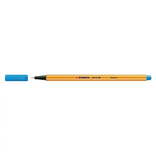 STABILO Tűfilc, 0,4 mm, STABILO "Point 88", ultramarin